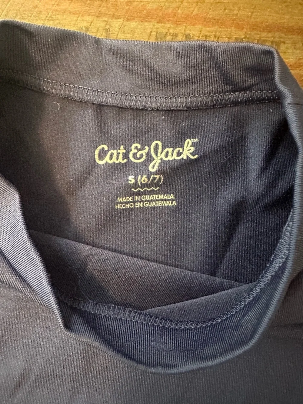 Cat & Jack Navy Blue Kids Swim Rashguard